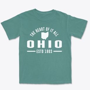  Ohio Motto Premium Heavyweight T-shirt