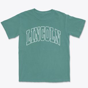 Lincoln Montana Trendy Block Premium Heavyweight T-shirt