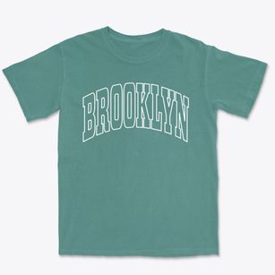 Brooklyn Ohio Trendy Block Premium Heavyweight T-shirt