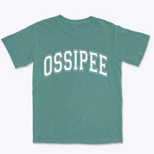 Ossipee New Hampshire Varsity Premium Heavyweight T-shirt