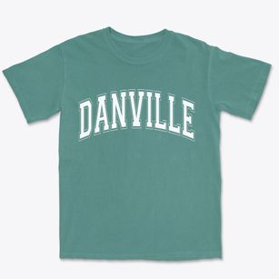 Danville Illinois Varsity Premium Heavyweight T-shirt