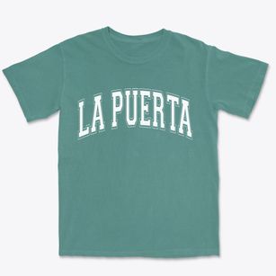 La Puerta Texas Varsity Premium Heavyweight T-shirt