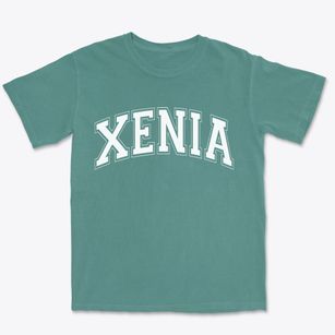 Xenia Illinois Varsity Premium Heavyweight T-shirt