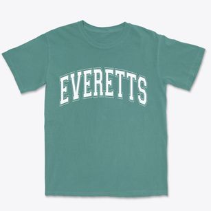 Everetts North Carolina Varsity Premium Heavyweight T-shirt