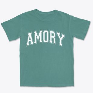 Amory Mississippi Varsity Premium Heavyweight T-shirt