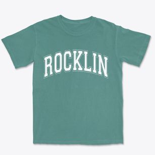 Rocklin California Varsity Premium Heavyweight T-shirt