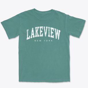 Lakeview New York Urban Vibe Premium Heavyweight T-shirt