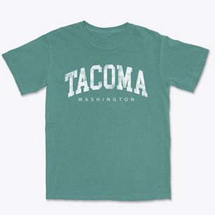 Tacoma Washington Urban Vibe Premium Heavyweight T-shirt
