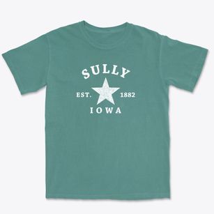 Sully Iowa Star Premium Heavyweight T-shirt