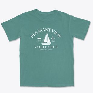 Pleasant View Utah Yacht Club Premium Heavyweight T-shirt