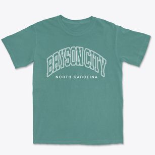 Bryson City North Carolina Inline Premium Heavyweight T-shirt