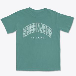 Shishmaref Alaska Inline Premium Heavyweight T-shirt