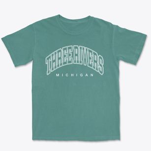 Three Rivers Michigan Inline Premium Heavyweight T-shirt