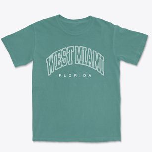 West Miami Florida Inline Premium Heavyweight T-shirt