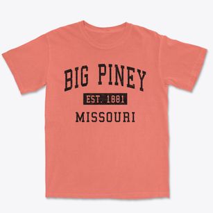 Big Piney Missouri Classic Established Premium Heavyweight T-shirt