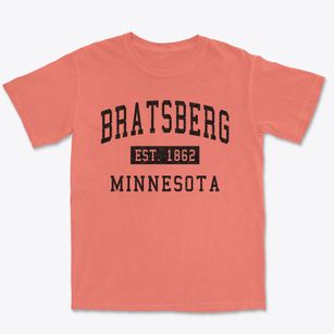 Bratsberg Minnesota Classic Established Premium Heavyweight T-shirt