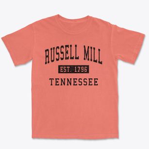 Russell Mill Tennessee Classic Established Premium Heavyweight T-shirt