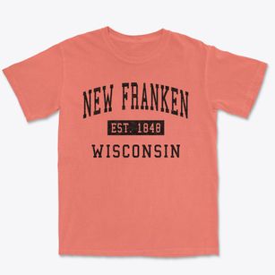 New Franken Wisconsin Classic Established Premium Heavyweight T-shirt