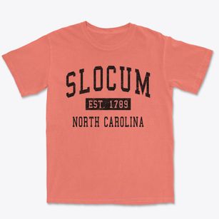 Slocum North Carolina Classic Established Premium Heavyweight T-shirt