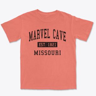 Marvel Cave Missouri Classic Established Premium Heavyweight T-shirt