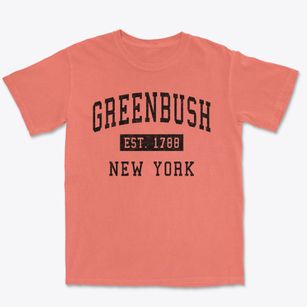 Greenbush New York Classic Established Premium Heavyweight T-shirt