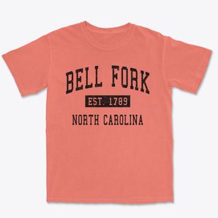 Bell Fork North Carolina Classic Established Premium Heavyweight T-shirt