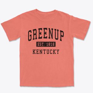 Greenup Kentucky Classic Established Premium Heavyweight T-shirt