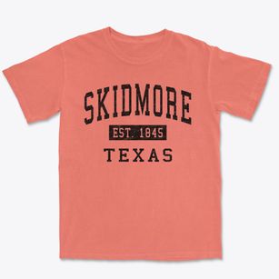 Skidmore Texas Classic Established Premium Heavyweight T-shirt