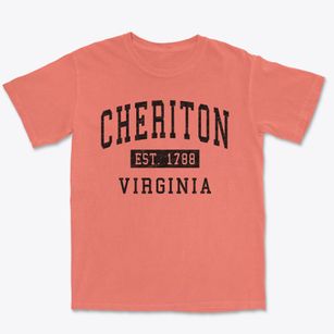Cheriton Virginia Classic Established Premium Heavyweight T-shirt