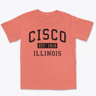 Cisco Illinois Classic Established Premium Heavyweight T-shirt
