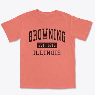 Browning Illinois Classic Established Premium Heavyweight T-shirt