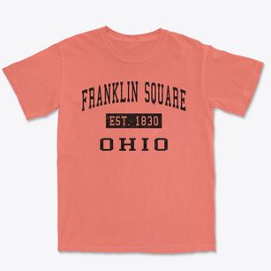 Franklin Square Ohio Classic Established Premium Heavyweight T-shirt
