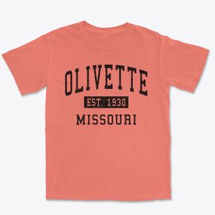 Olivette Missouri Classic Established Premium Heavyweight T-shirt