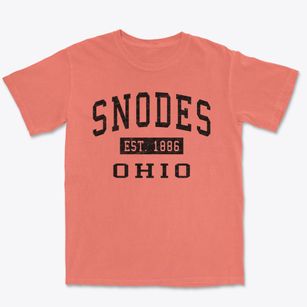 Snodes Ohio Classic Established Premium Heavyweight T-shirt