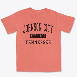 Johnson City Tennessee Classic Established Premium Heavyweight T-shirt
