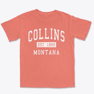 Collins Montana Classic Established Premium Heavyweight T-shirt