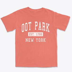 Oot Park New York Classic Established Premium Heavyweight T-shirt