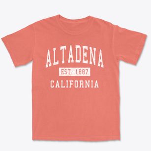 Altadena California Classic Established Premium Heavyweight T-shirt