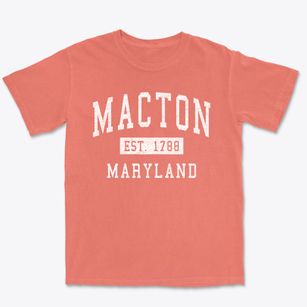 Macton Maryland Classic Established Premium Heavyweight T-shirt