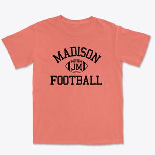 James Madison High School Classic Football Premium Heavyweight T-shirt