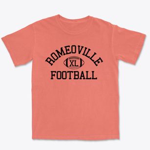 Romeoville High School Classic Football Premium Heavyweight T-shirt