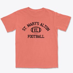 St. Mary's Alton Classic Football Premium Heavyweight T-shirt