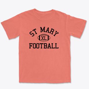 St Mary Parish Classic Football Premium Heavyweight T-shirt