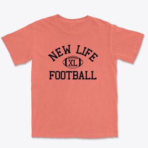 New Life Academy Classic Football Premium Heavyweight T-shirt