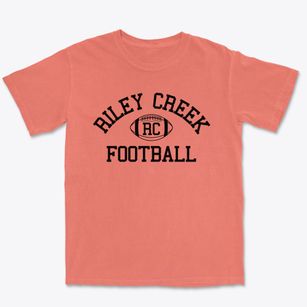 Riley Creek School Classic Football Premium Heavyweight T-shirt