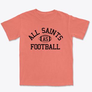 All Saints Catholic School Classic Football Premium Heavyweight T-shirt