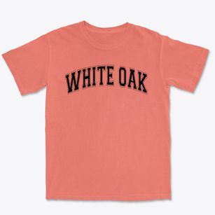 White Oak Intermediate School Varsity Arch Premium Heavyweight T-shirt