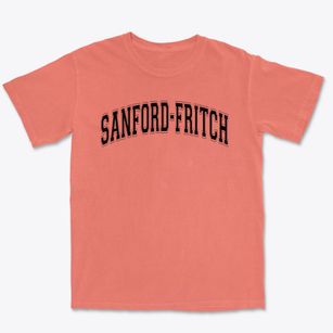 Sanford-fritch Junior High School Varsity Arch Premium Heavyweight T-shirt