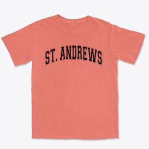 Saint Andrews Episcopal School Varsity Arch Premium Heavyweight T-shirt