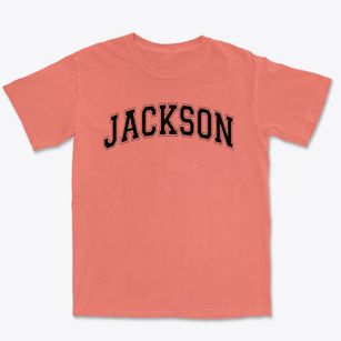 Jackson Elementary School Varsity Arch Premium Heavyweight T-shirt